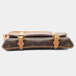 Louis Vuitton Brown Monogram Pochette Marelle PM