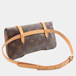 Louis Vuitton Brown Monogram Pochette Marelle PM