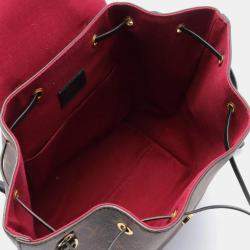 Louis Vuitton Brown Canvas Monogram Montsouris NM PM Backpack
