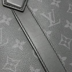 Louis Vuitton Black Canvas Monogram Eclipse Sac Plat Tote Bag