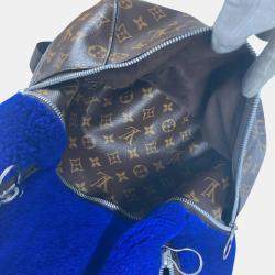 Louis Vuitton Blue Canvas Mouton Marc Newson Backpack