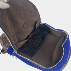 Louis Vuitton Blue Canvas Mouton Marc Newson Backpack