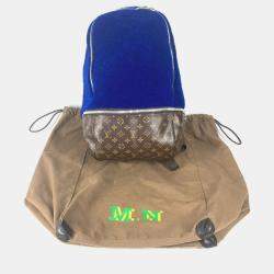 Louis Vuitton Blue Canvas Mouton Marc Newson Backpack