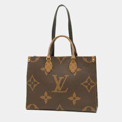 Louis Vuitton Brown Monogram Canvas Giant OnTheGo MM Tote Bag