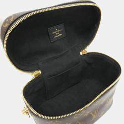 Louis Vuitton Brown Monogram Canvas Vanity PM Shoulder Bag