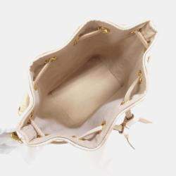 Louis Vuitton Light Pink Monogram Empreinte Leather Summer Stardust Nano Noe Shoulder Bag