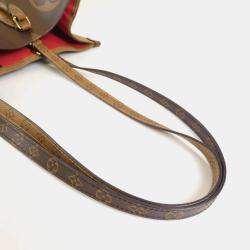 Pre Owned Louis Vuitton Brown Monogram Canvas Giant OnTheGo GM Tote Bag