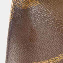 Pre Owned Louis Vuitton Brown Monogram Canvas Giant OnTheGo GM Tote Bag