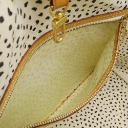 Louis Vuitton Blanc Monogram Canvas Pumpkin Dot Neverfull MM Tote Bag