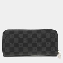 Louis Vuitton Damier Graphite Canvas Vertical Zippy Wallet