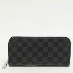 Louis Vuitton Damier Graphite Canvas Vertical Zippy Wallet