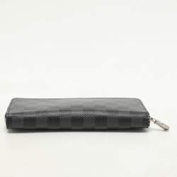 Louis Vuitton Damier Graphite Canvas Vertical Zippy Wallet