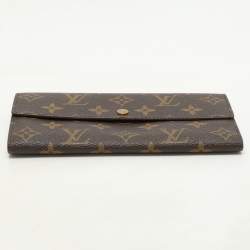 Louis Vuitton Monogram Canvas Sarah Wallet