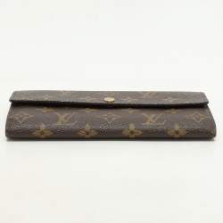 Louis Vuitton Monogram Canvas Sarah Wallet