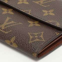 Louis Vuitton Monogram Canvas Sarah Wallet