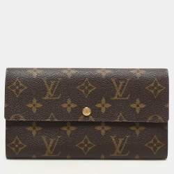 Louis Vuitton Monogram Canvas Sarah Wallet
