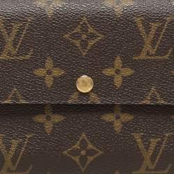 Louis Vuitton Monogram Canvas Sarah Wallet