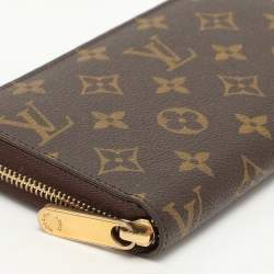Louis Vuitton Monogram Canvas Zippy Wallet 