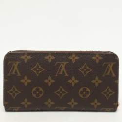 Louis Vuitton Monogram Canvas Zippy Wallet 