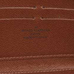 Louis Vuitton Monogram Canvas Zippy Wallet 