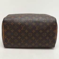 Pre Owned Louis Vuitton Monogram Canvas Speedy 30 Bag