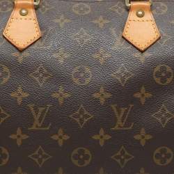Pre Owned Louis Vuitton Monogram Canvas Speedy 30 Bag