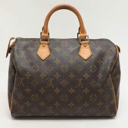 Pre Owned Louis Vuitton Monogram Canvas Speedy 30 Bag