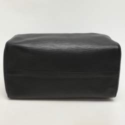 مملوكة مسبقًا Louis Vuitton Black Epi Leather Speedy 30 Bag