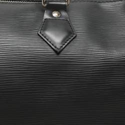 مملوكة مسبقًا Louis Vuitton Black Epi Leather Speedy 30 Bag