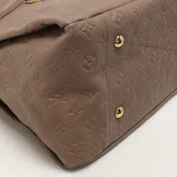 Louis Vuitton Beige Monogram Empreinte Leather Artsy MM Bag