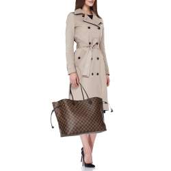 Louis Vuitton Damier Ebene Canvas Neverfull GM Bag