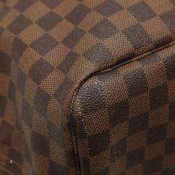 Louis Vuitton Damier Ebene Canvas Neverfull GM Bag