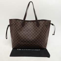 Louis Vuitton Damier Ebene Canvas Neverfull GM Bag