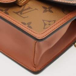Louis Vuitton Monogram Reverse Canvas Dauphine Wallet on Chain