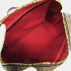 Pre Owned  Louis Vuitton Brown Damier Ebene Rivington PM Shoulder Bag