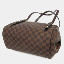 Pre Owned  Louis Vuitton Brown Damier Ebene Rivington PM Shoulder Bag