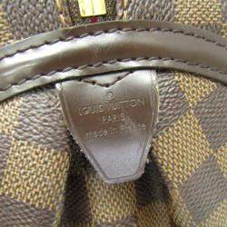 Pre Owned  Louis Vuitton Brown Damier Ebene Rivington PM Shoulder Bag