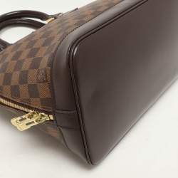 Louis Vuitton Damier Ebene Canvas Alma PM Bag