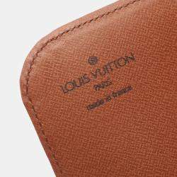 Louis Vuitton Brown Monogram Canvas Cartouchiere GM Shoulder Bag