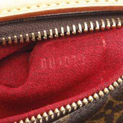 Pre Owned Louis Vuitton Brown Monogram Canvas Vivacite MM Shoulder Bag