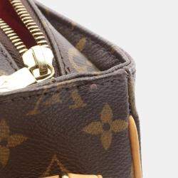 Pre Owned Louis Vuitton Brown Monogram Canvas Vivacite MM Shoulder Bag