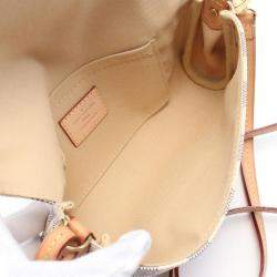 Louis Vuitton White Damier Azur Canvas Favorite PM Crossbody Bag