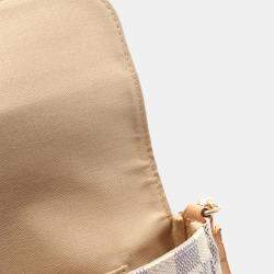 Louis Vuitton White Damier Azur Canvas Favorite PM Crossbody Bag