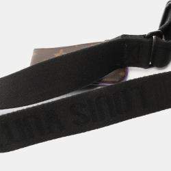 Louis Vuitton Purple, Brown and Black Monogram Macassar Canvas Trio Messenger Shoulder Bag