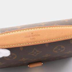 Louis Vuitton Brown Monogram Canvas Pochette Metis MM Shoulder Bag