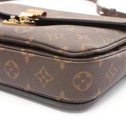 Louis Vuitton Brown Monogram Canvas Pochette Metis MM Shoulder Bag