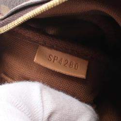 Pre Owned Louis Vuitton Brown Monogram Canvas Multi Pochette Accessoires Shoulder Bag