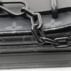 Louis Vuitton Gray Monogram Eclipse Canvas Steamer Messenger Bag