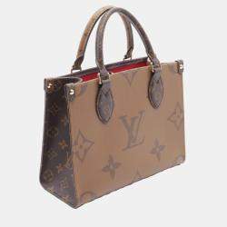 Louis Vuitton Beige and Brown Monogram Reverse Canvas OnTheGo PM Shoulder Bag