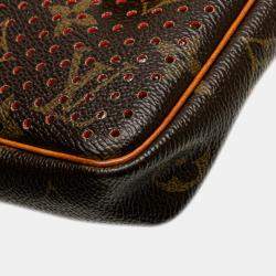 Louis Vuitton Brown Monogram Perforated Pochette Accessoires